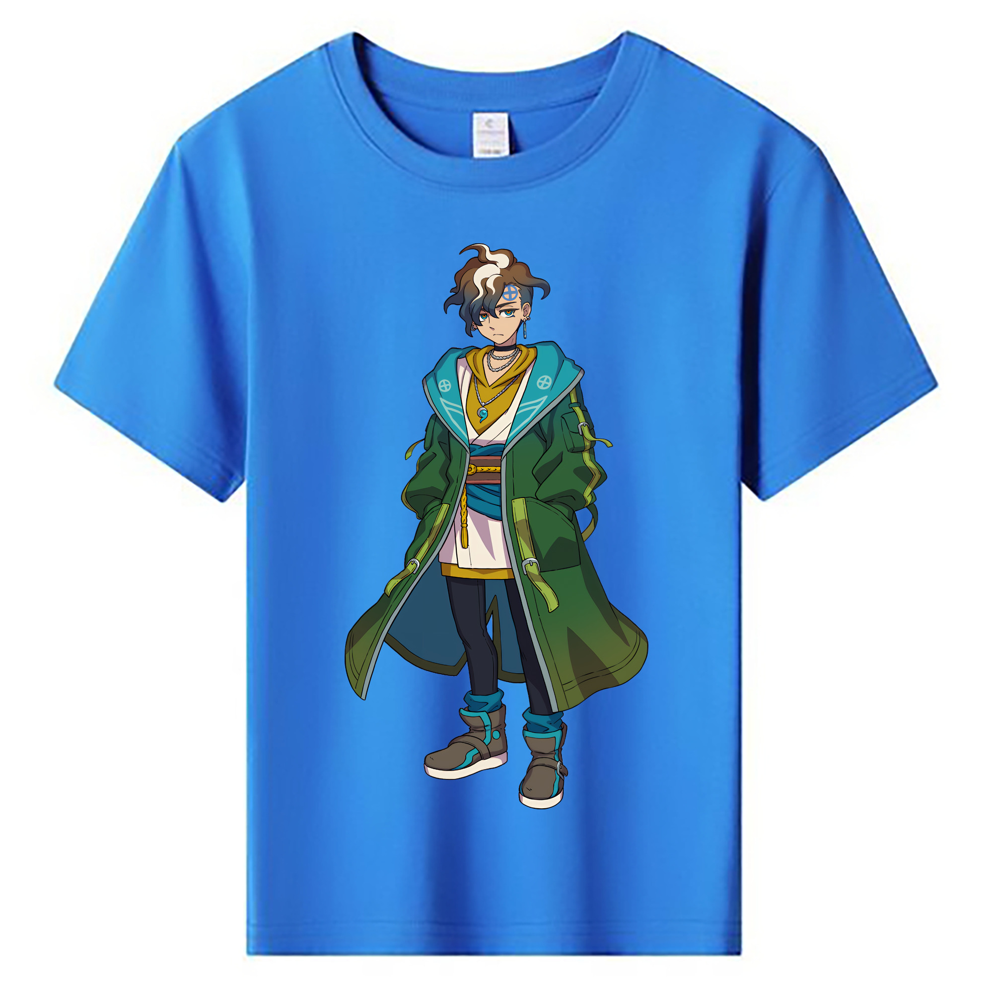 （画像用） 妖怪ウォッチ Yo-kai Watch 綿100％キッズTシャツ（フロントプリント）